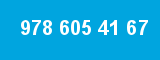 978 605 41 67 978 605 41 67